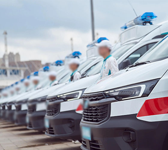 逊克县服务车队展示